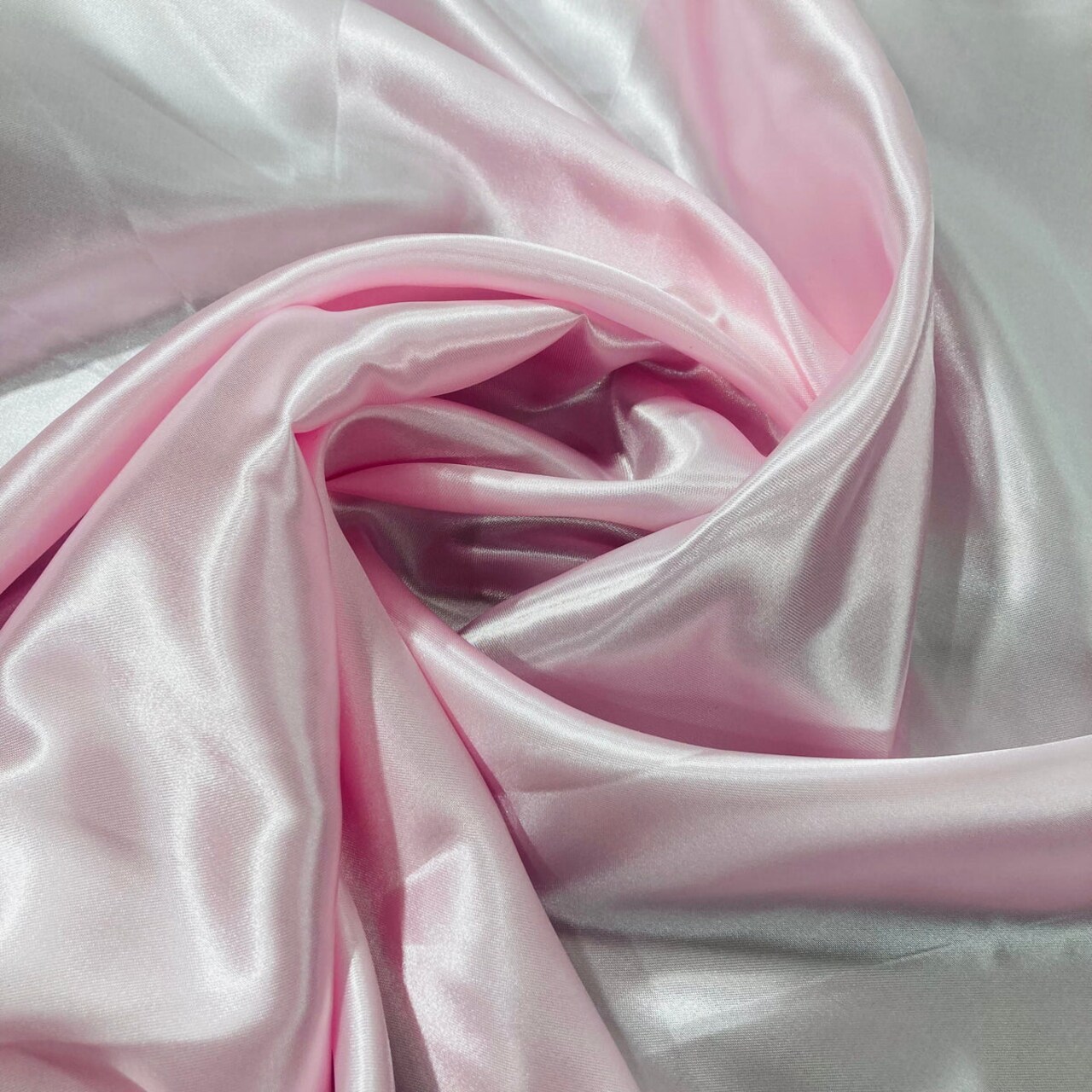 1 Yard Charmeuse Satin Lining Fabric Soft Medium Weight Polyester for Dressmaking and Gowns 60 Inch Width